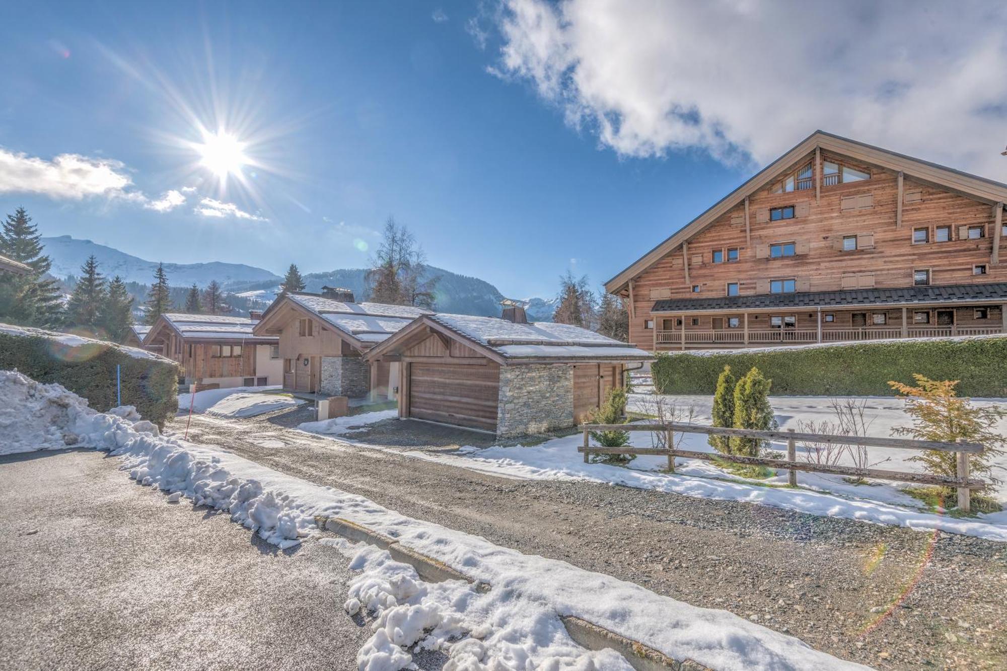 Arboreve - Station De Ski A Pied Vue Montagne Megève Buitenkant foto