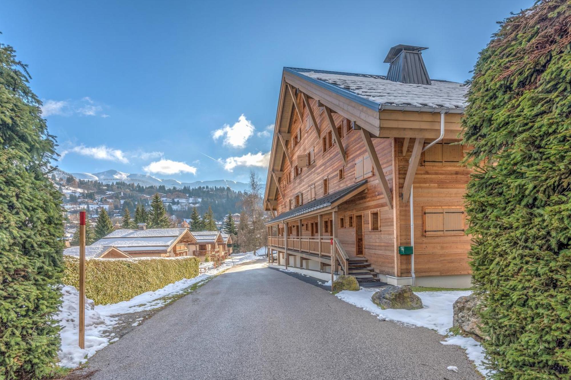 Arboreve - Station De Ski A Pied Vue Montagne Megève Buitenkant foto